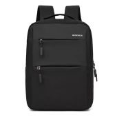 Stride Vízálló USB Portos Notebook Hátitáska - Fekete - Laptop táskák