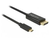 Delock USB Type-C DisplayPort kábel 2 méter (85256) - Töltők, adapterek, kábelek