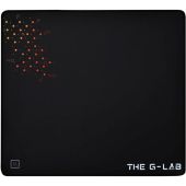 The G-Lab Egérpad - PAD CEASIUM (450x400x3mm, vízálló, fekete,) - Egérpadok