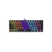 White Shark ASHIKO GK-2202B/R-US Mechanikus (Red switch), Gaming Billentyűzet - Angol Kiosztás! (US) - Fekete - Billentyűzetek