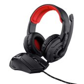 Trust Basics Gamer Headset + egér csomag, mikrofonos, gaming