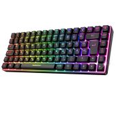 Spirit of Gamer ELITE K70 TKL Gamer billentyűzet - Magyar Kiosztás, USB, gaming, világítós, mechanikus, vezetékes, RGB, +egér