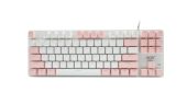 Acer OKW132 Mechanikus Gamer Billentyűzet - Fehér-Pink - Angol kiosztás! - Billentyűzetek